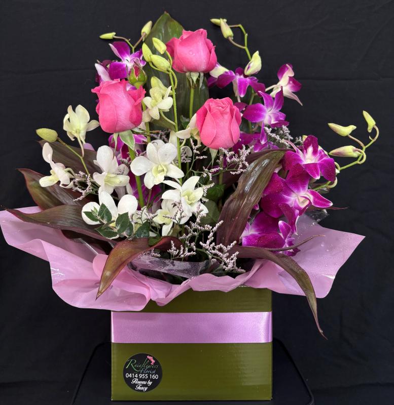 Orchid and rose Box Highly Reccommend